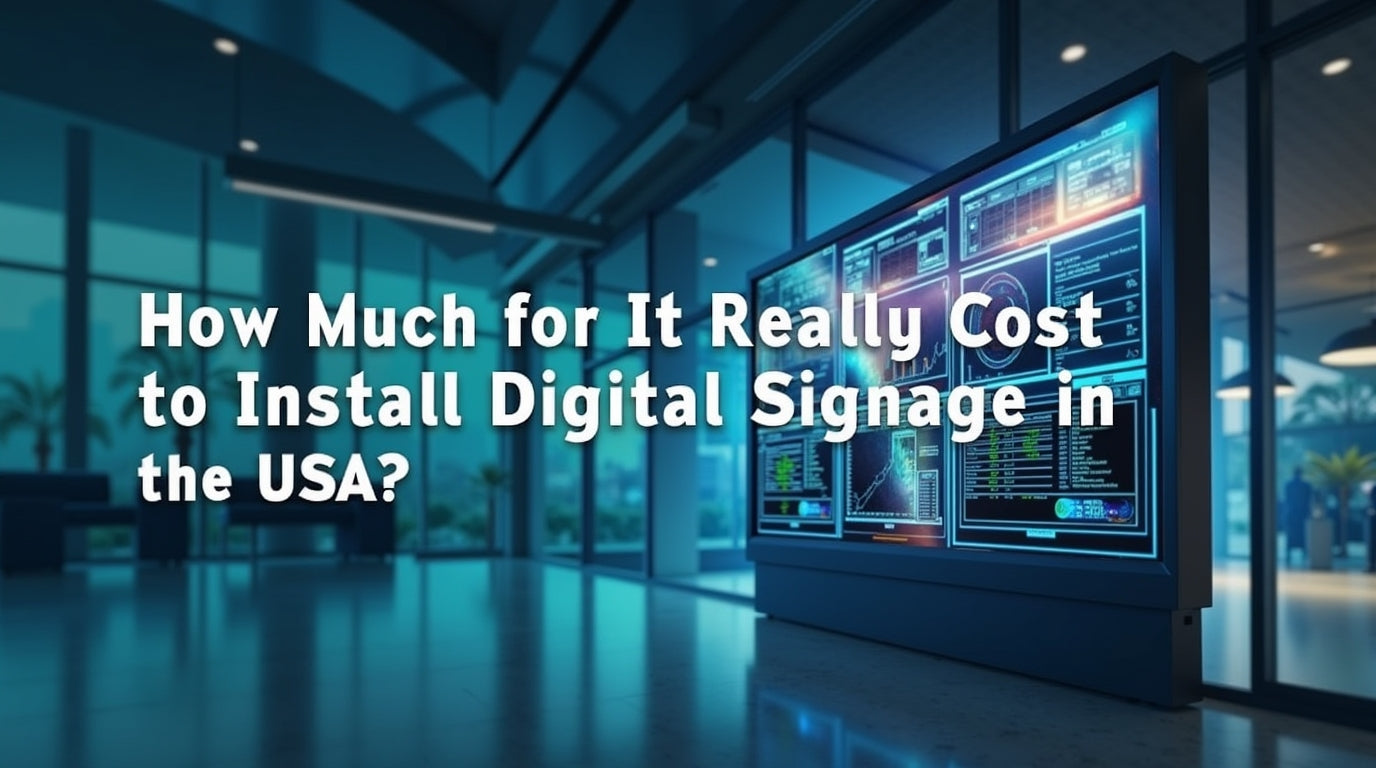 Computer Installation Signage Digital Signage Installation in the USA: Cost & Budget Tips – ReHisk