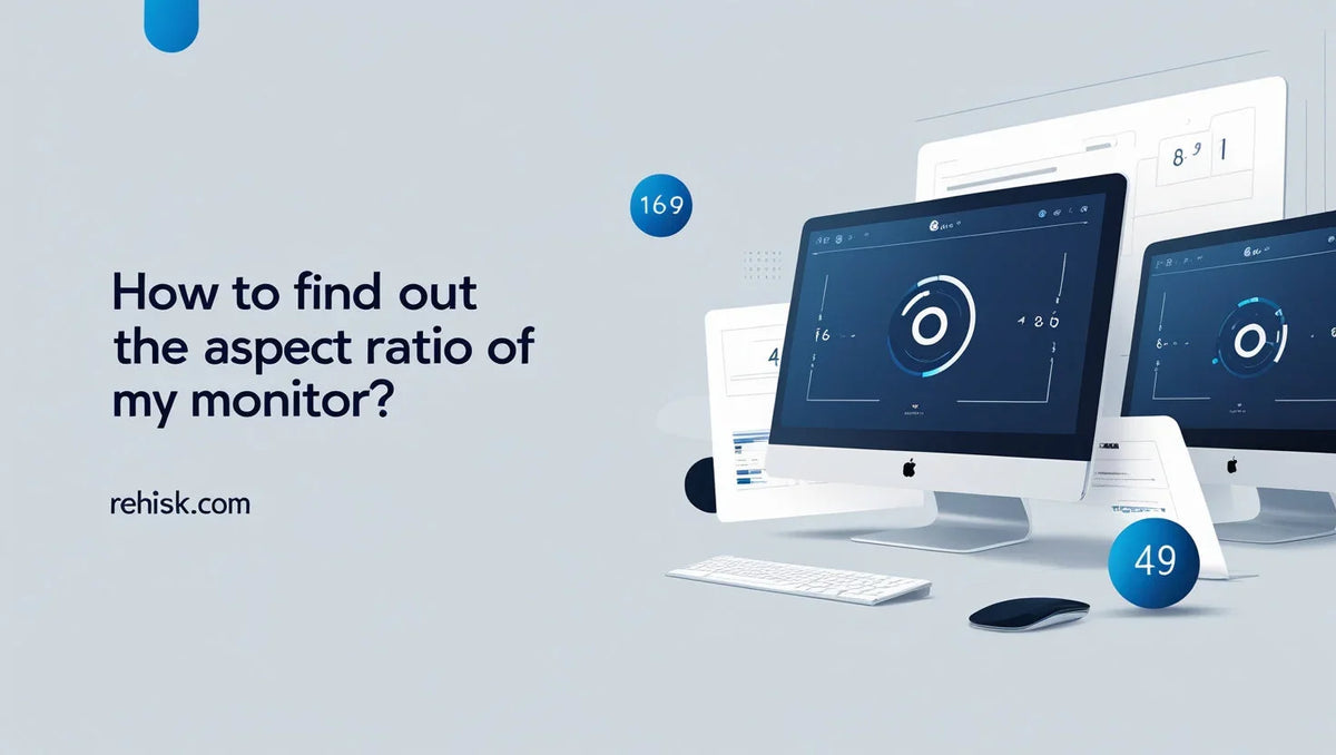 Ratio Problem Monitor How to find out the aspect ratio of my monitor? – ReHisk