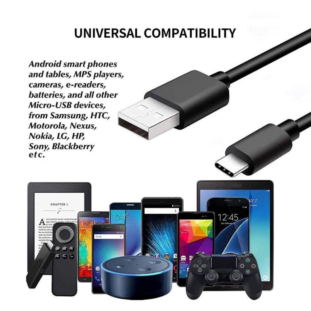 ReHisk Versatile USB-A to USB-C Cable 10 Packs - ReHisk